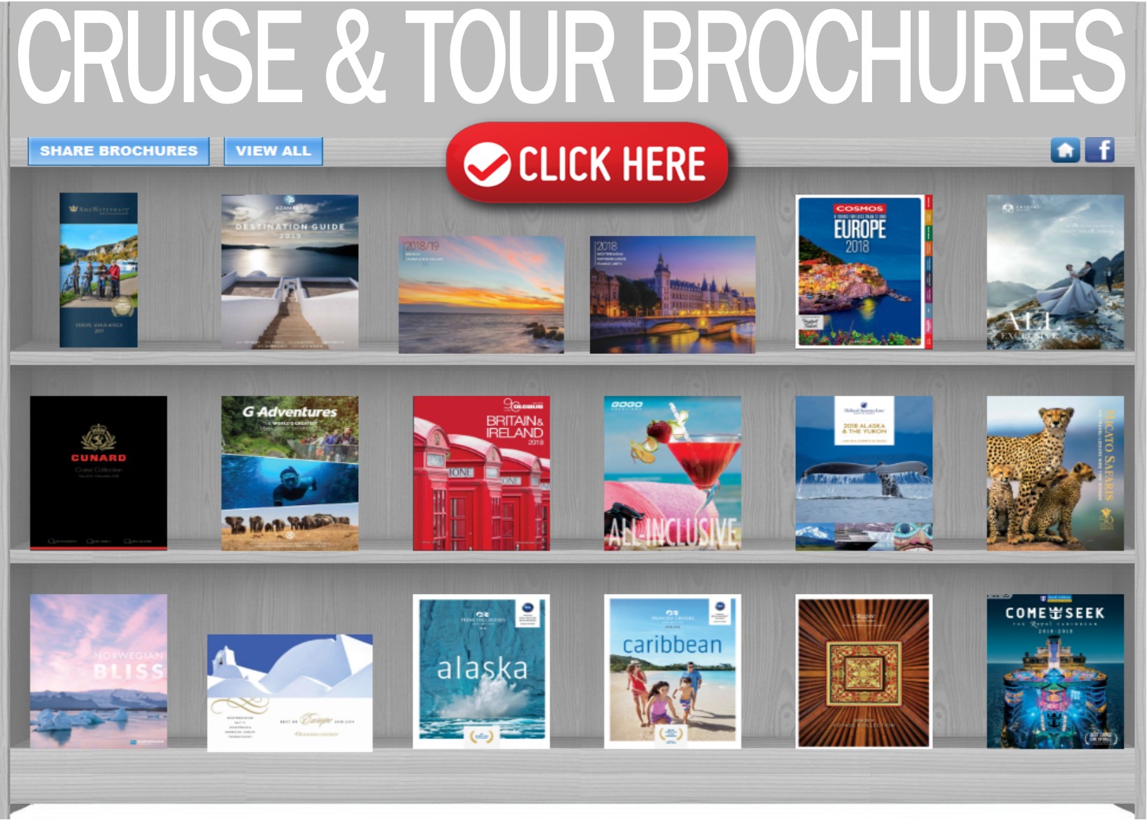Brochure Rack.